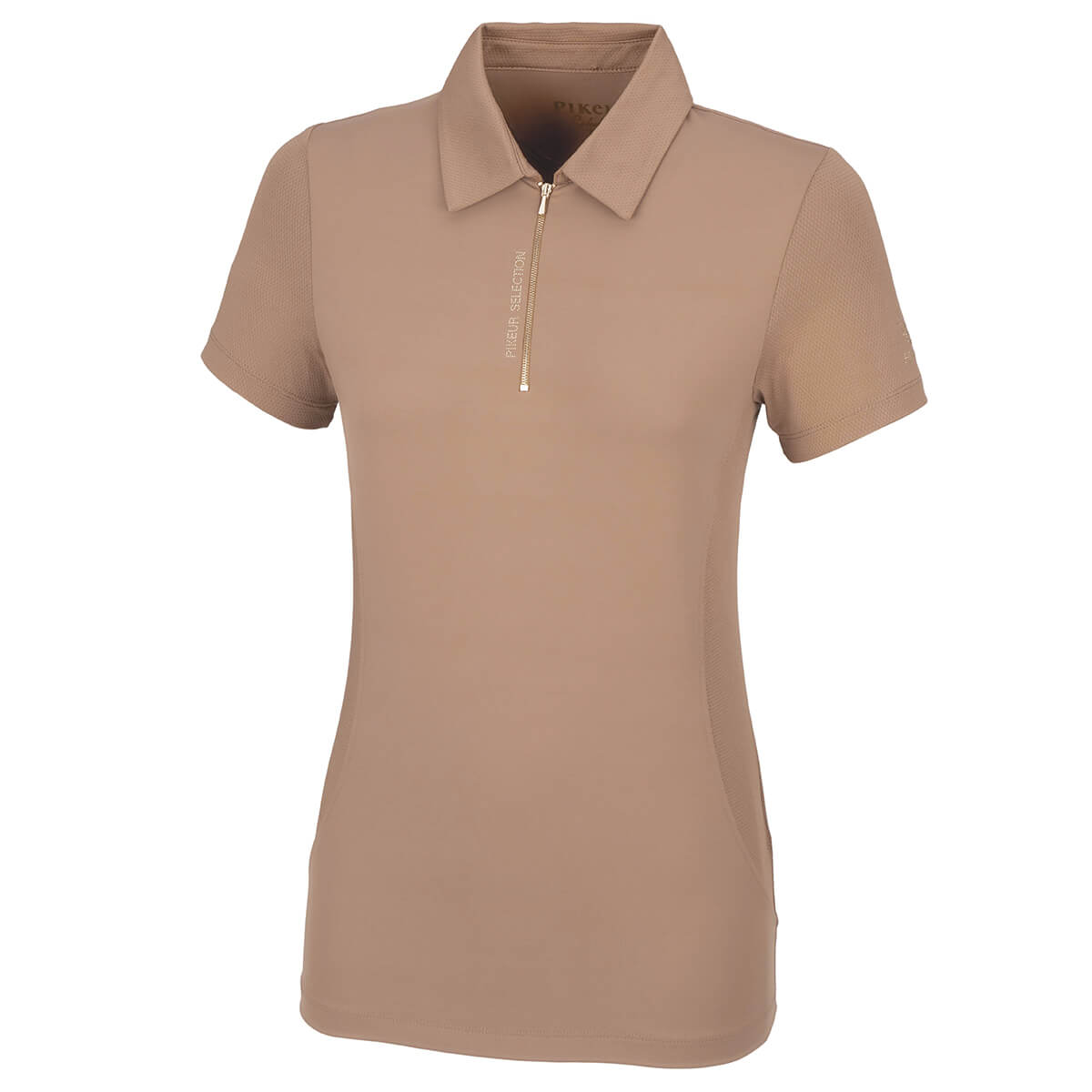 Pikeur Venya poloshirt | Caramel